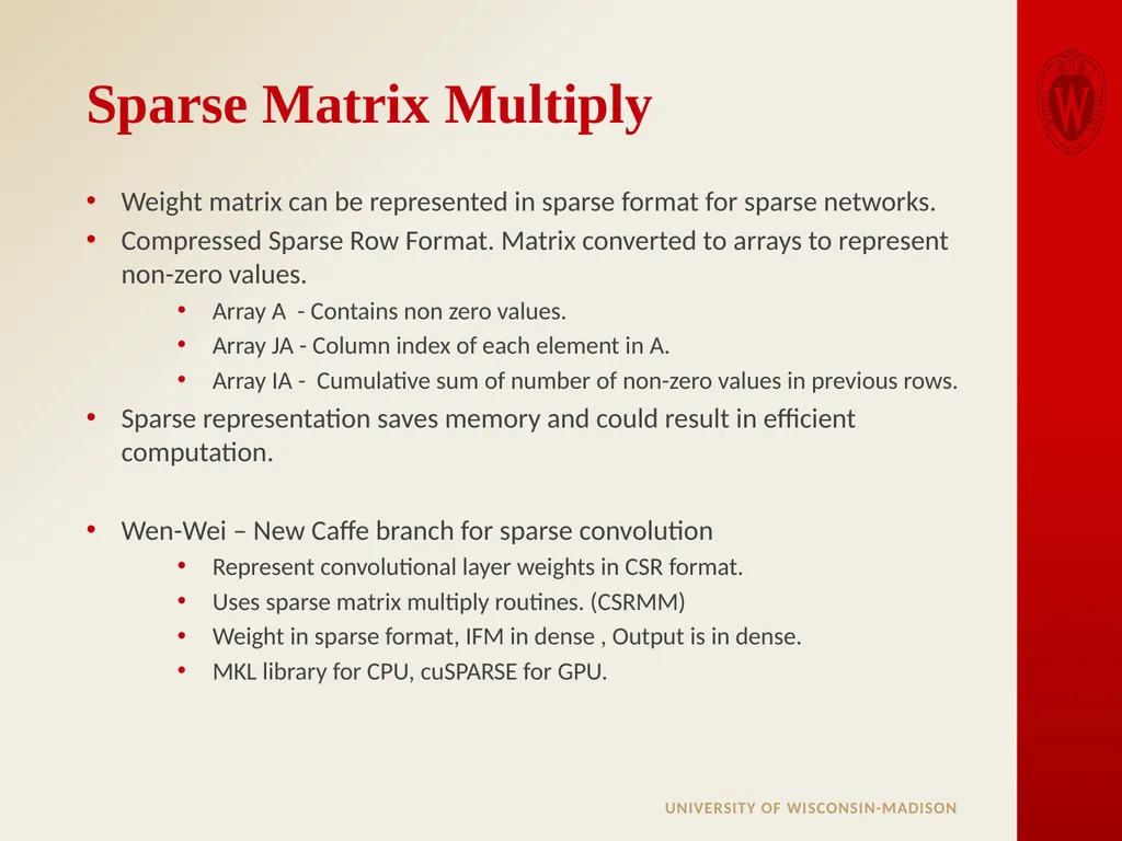 Analysis of Sparse Convolutional Neural Networks - slide 7 of 20