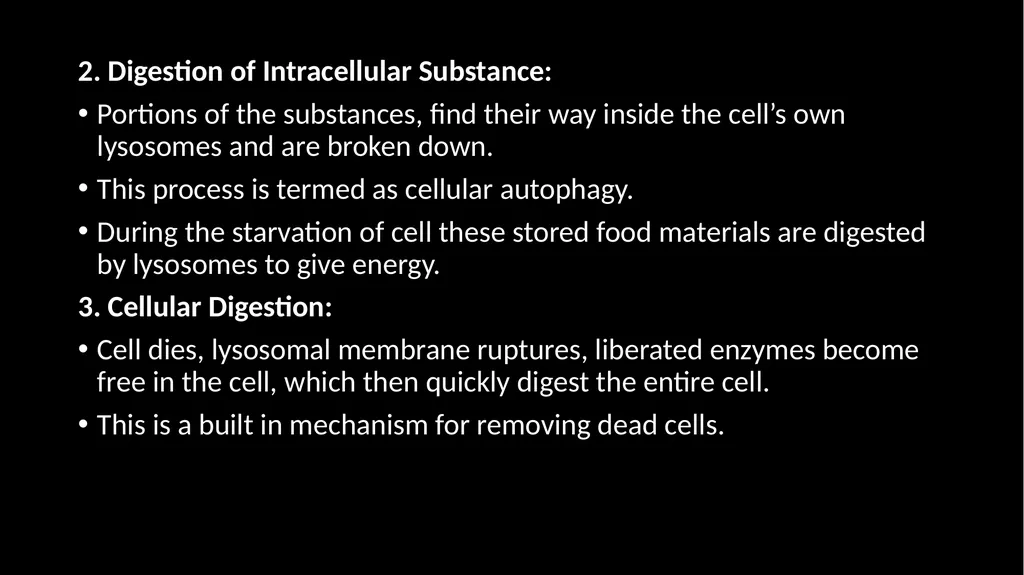 “Lysosome” Cell Bio 12 Contents: Introduction - slide 14 of 19