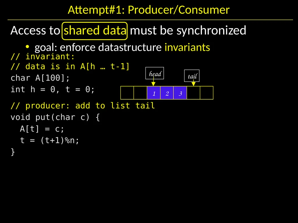 Synchronization II Hakim Weatherspoon CS 3410, - slide 34 of 52