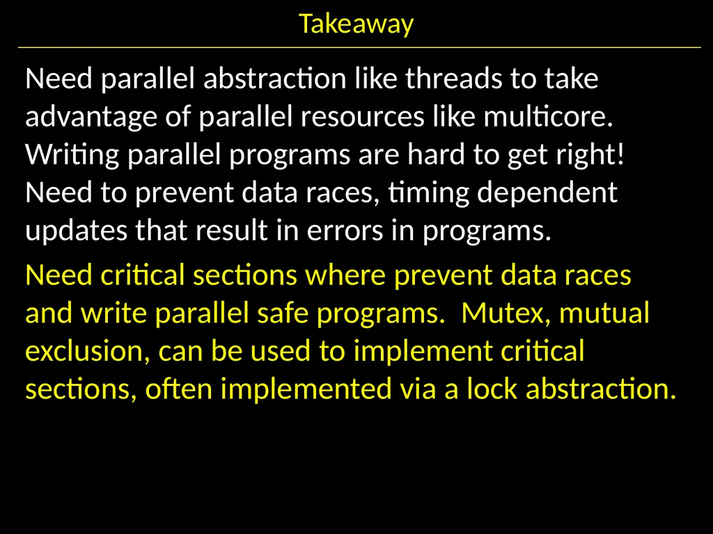 Synchronization II Hakim Weatherspoon CS 3410, - slide 13 of 52