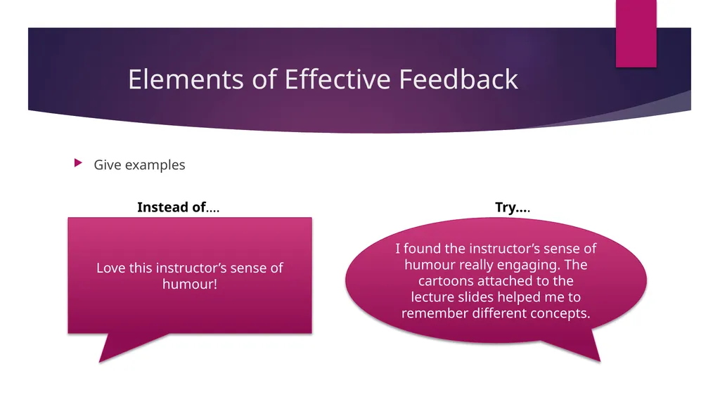 Writing Effective Feedback Why Do Effective - slide 4 of 8