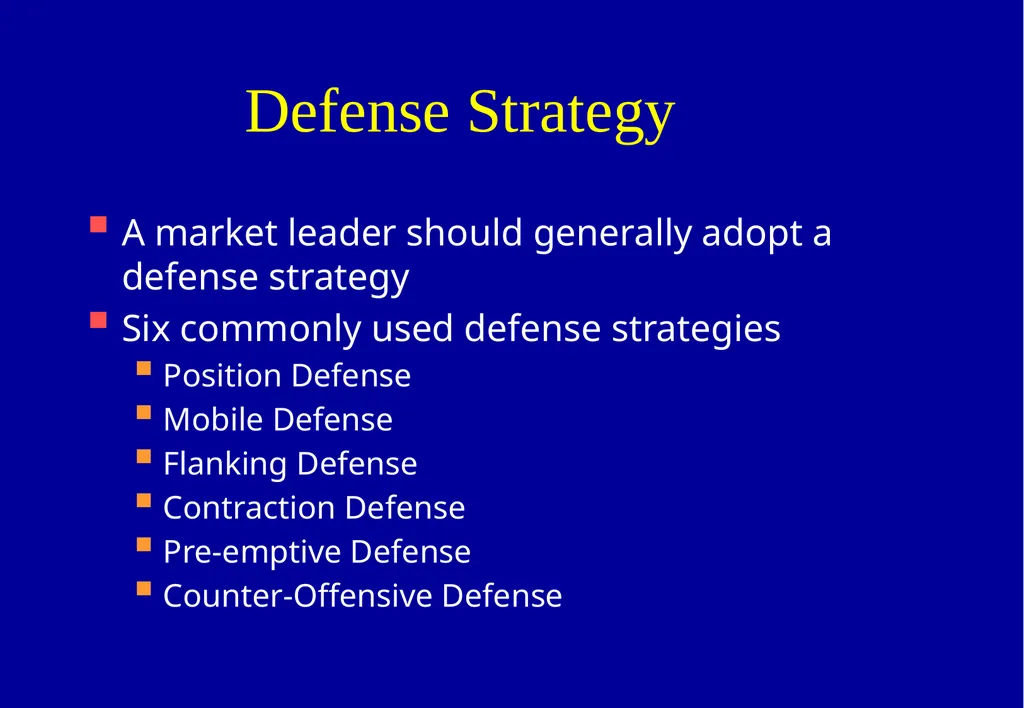 Competitive Strategy . Outline Introduction - slide 10 of 29