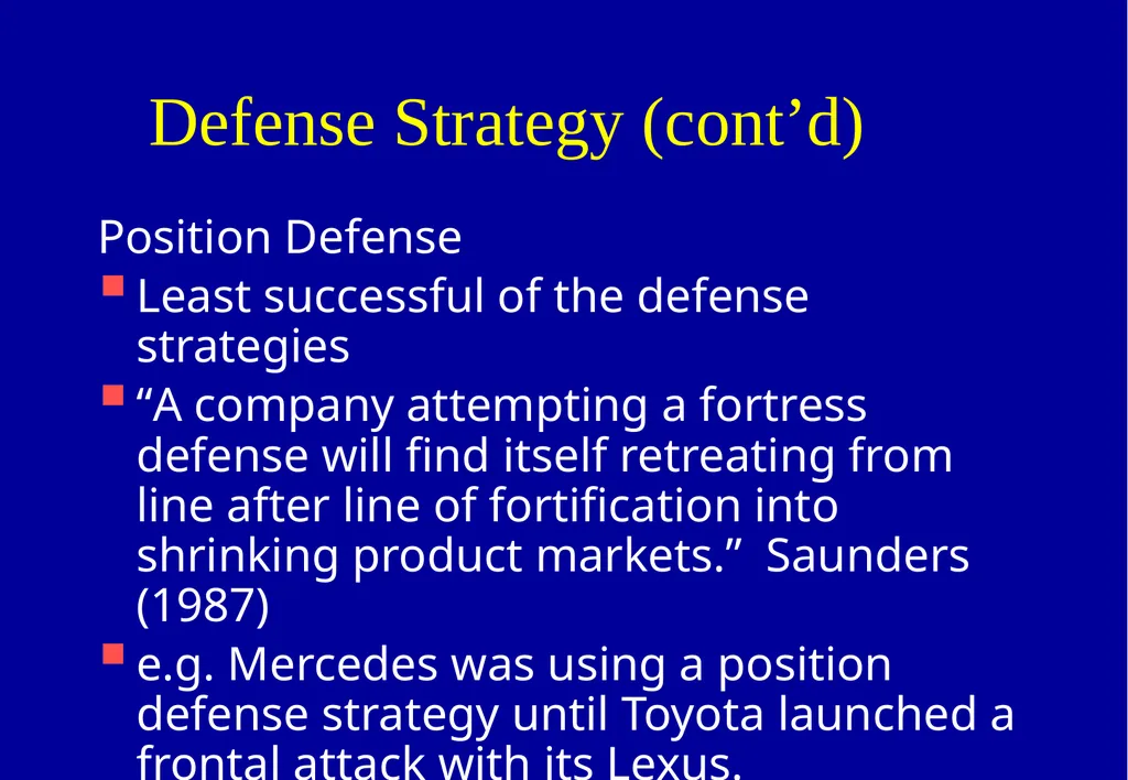 Competitive Strategy . Outline Introduction - slide 11 of 29