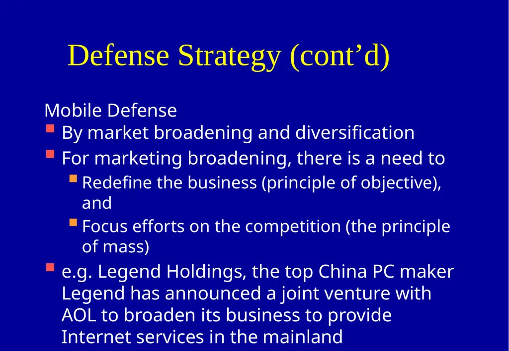 Competitive Strategy . Outline Introduction - slide 12 of 29