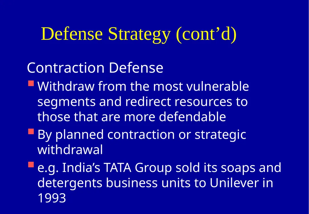 Competitive Strategy . Outline Introduction - slide 14 of 29