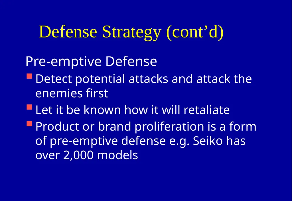 Competitive Strategy . Outline Introduction - slide 15 of 29