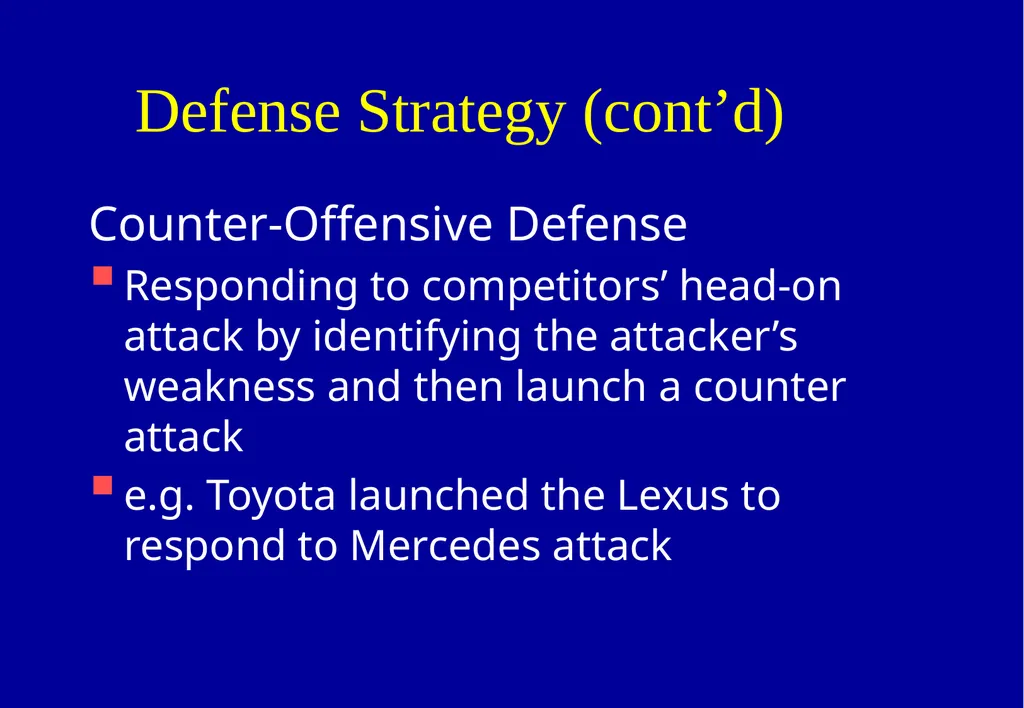 Competitive Strategy . Outline Introduction - slide 16 of 29