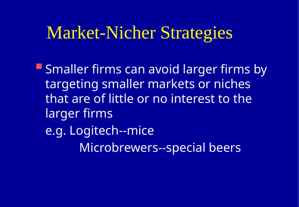 Competitive Strategy . Outline Introduction - slide 27 of 29