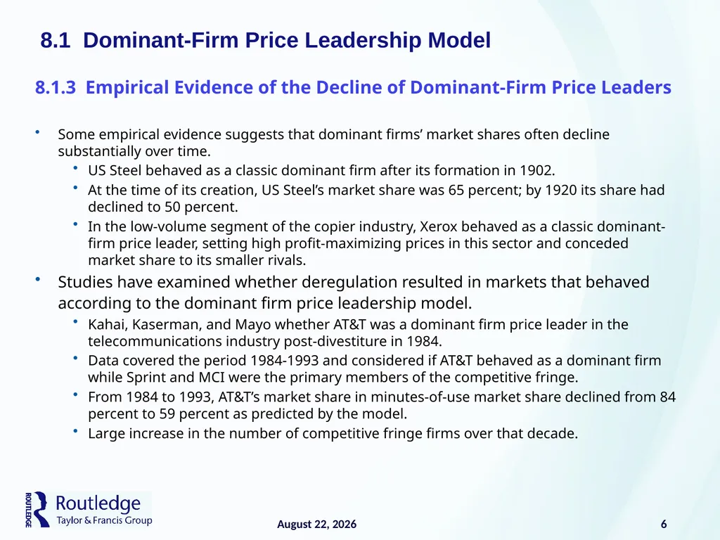 Monopoly Practices 8 24 June 2019 1 8.1 - slide 6 of 28