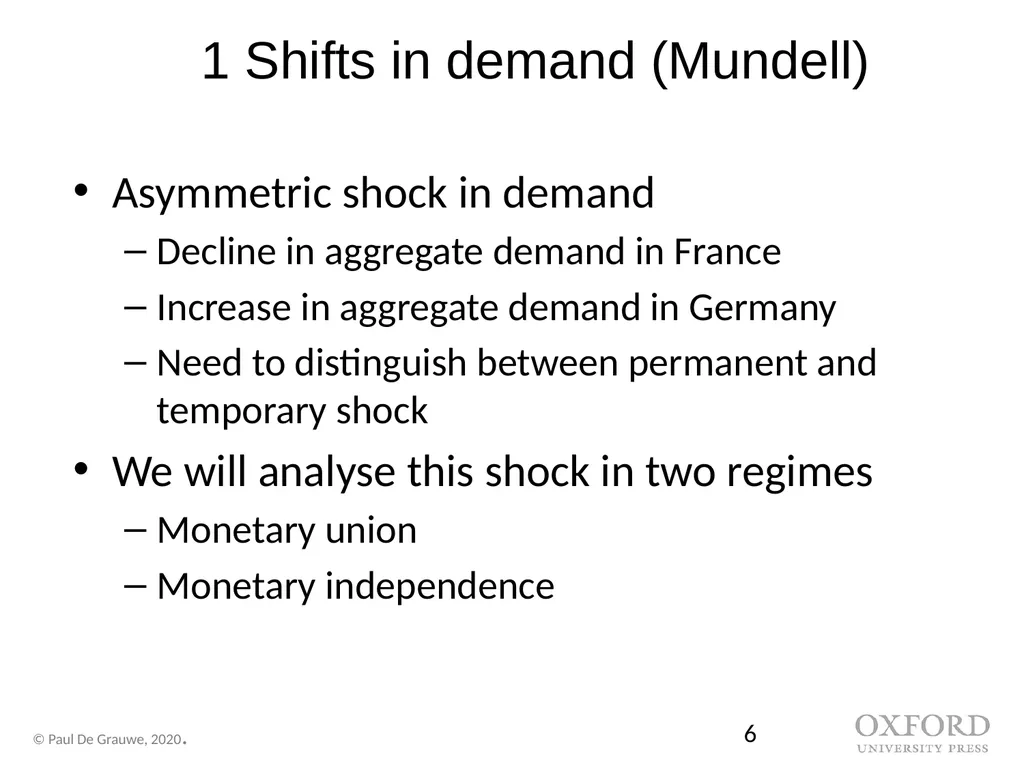 Economics of Monetary Union 14e Introduction Paul - slide 6 of 39
