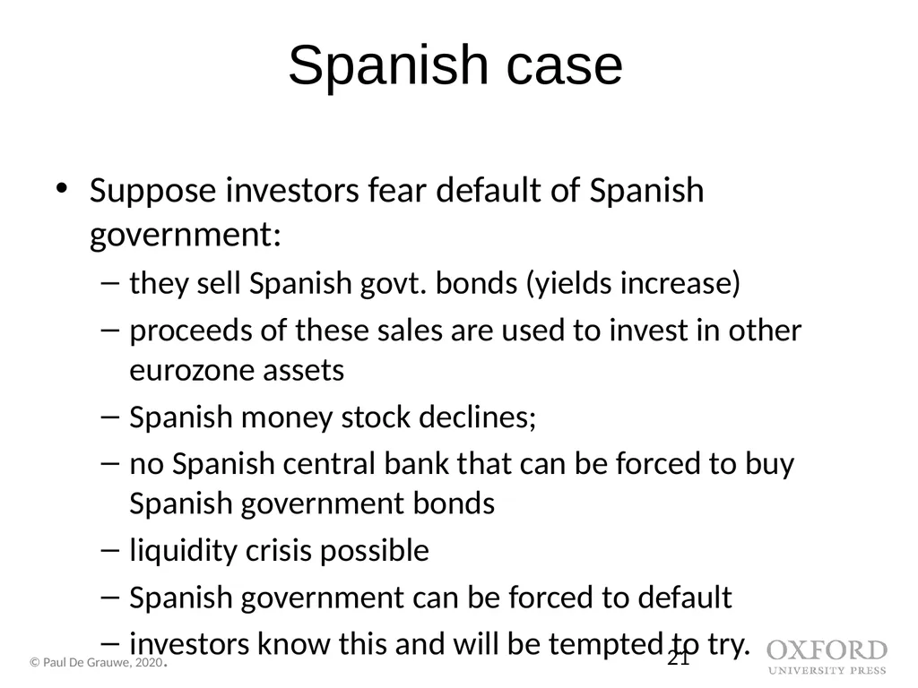 Economics of Monetary Union 14e Introduction Paul - slide 21 of 39