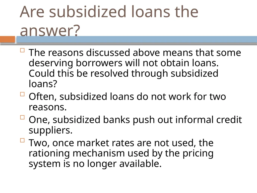 Introduction to Microfinance P.V. Viswanath What - slide 17 of 24