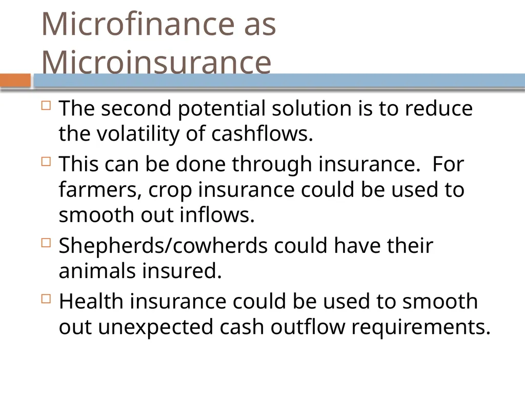 Introduction to Microfinance P.V. Viswanath What - slide 23 of 24