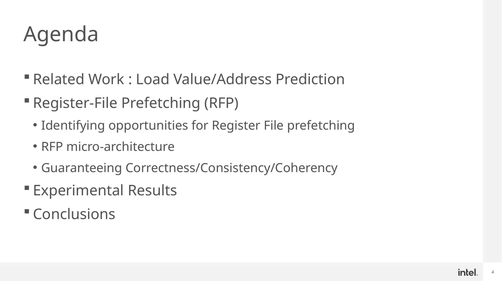 Register File Prefetching ISCA 2022, New York City - slide 4 of 18