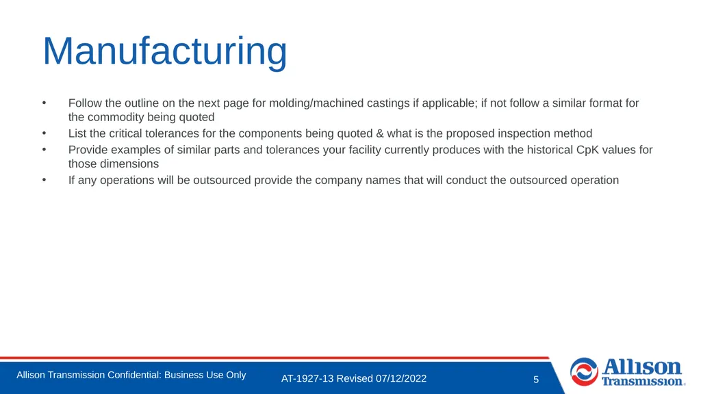 Technical Review Checklist Please arrive at your - slide 5 of 12