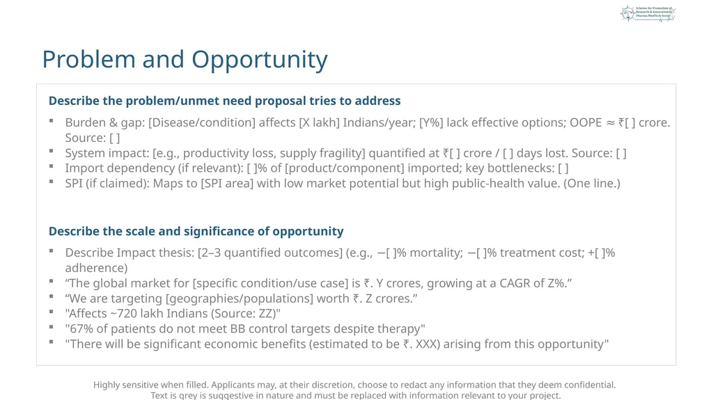 <Project Title> < [Early Stage OR Later Stage] > < - slide 3 of 21