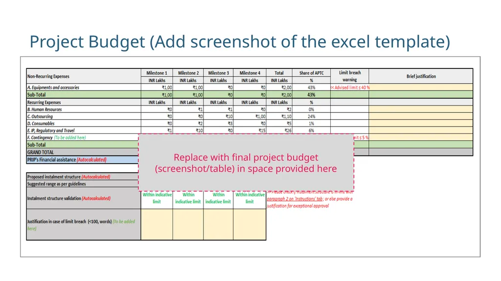 <Project Title> < [Early Stage OR Later Stage] > < - slide 16 of 21