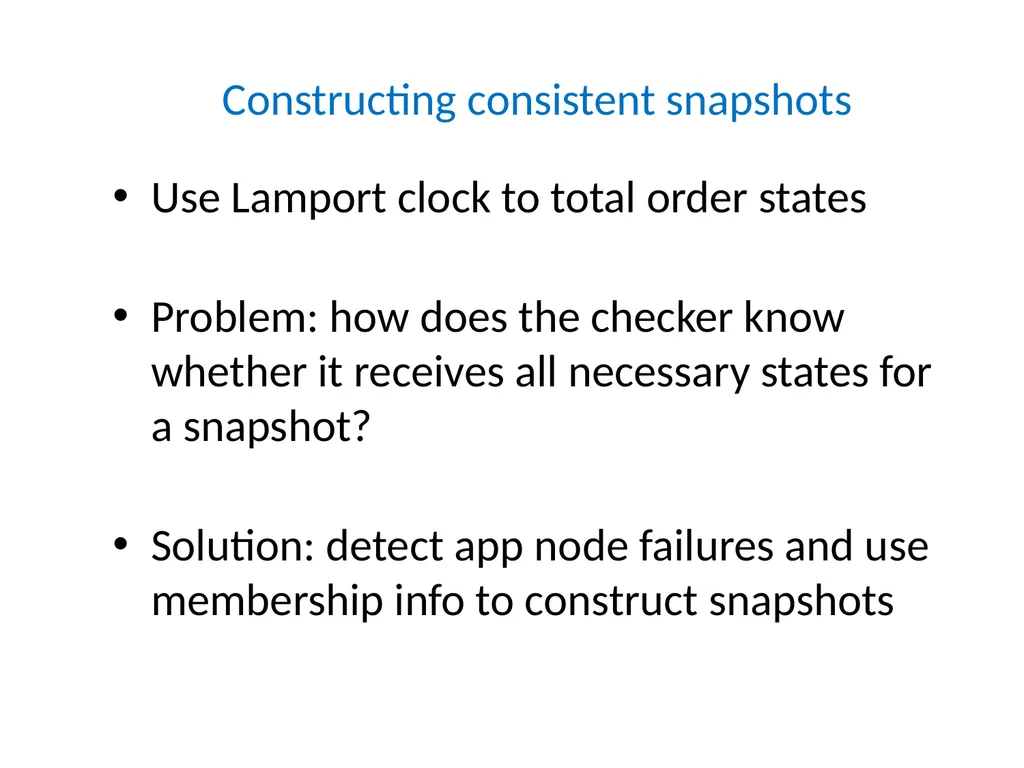 D3S: Debug Deployed Distributed Systems Xuezheng - slide 15 of 29