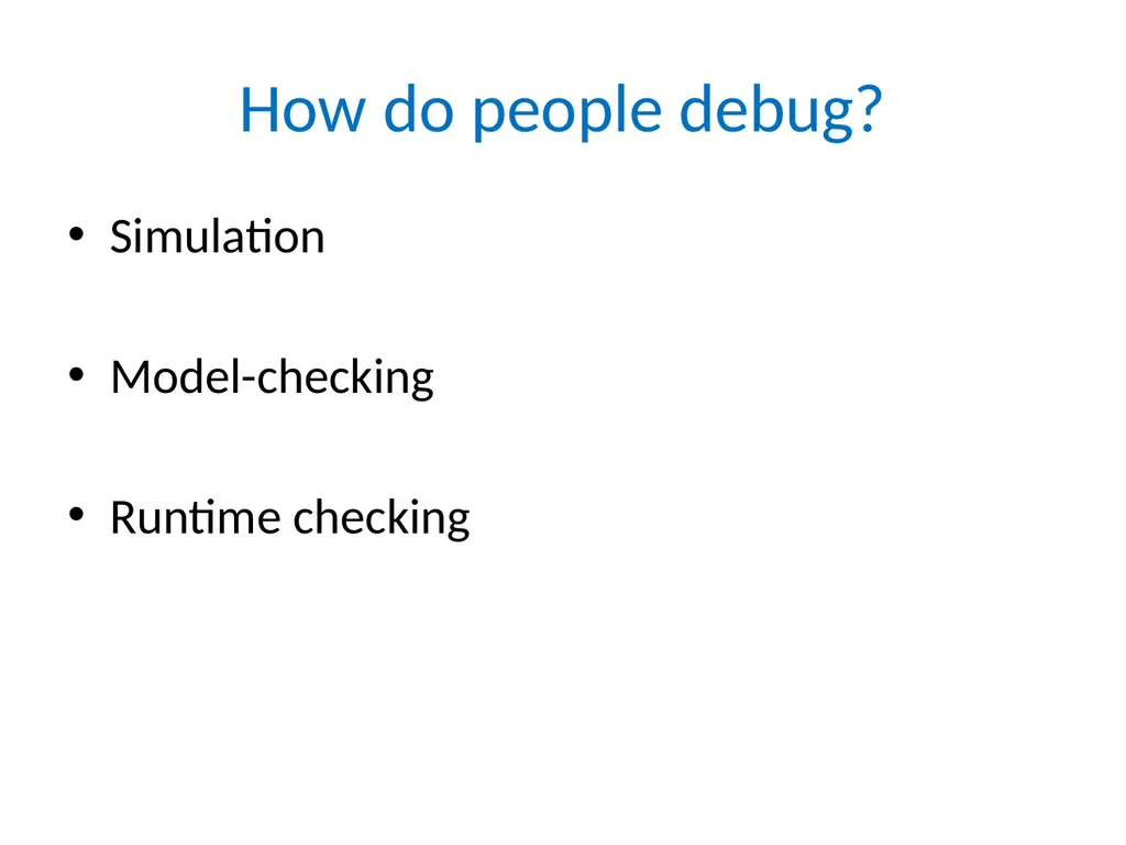 D3S: Debug Deployed Distributed Systems Xuezheng - slide 4 of 29