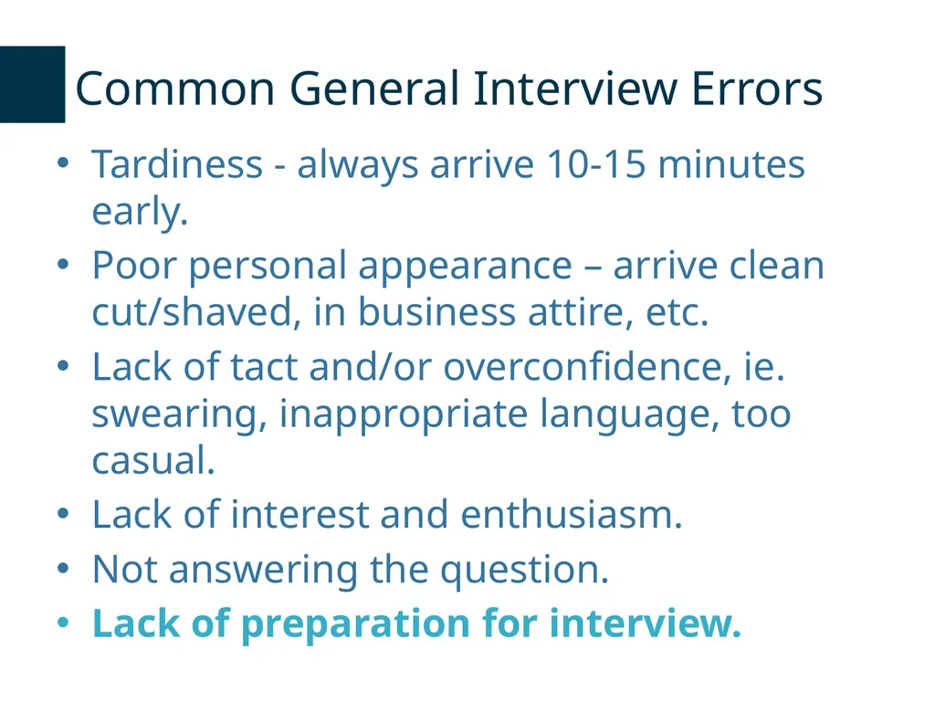 Behavioral Descriptive Interviews Behavioral - slide 23 of 24