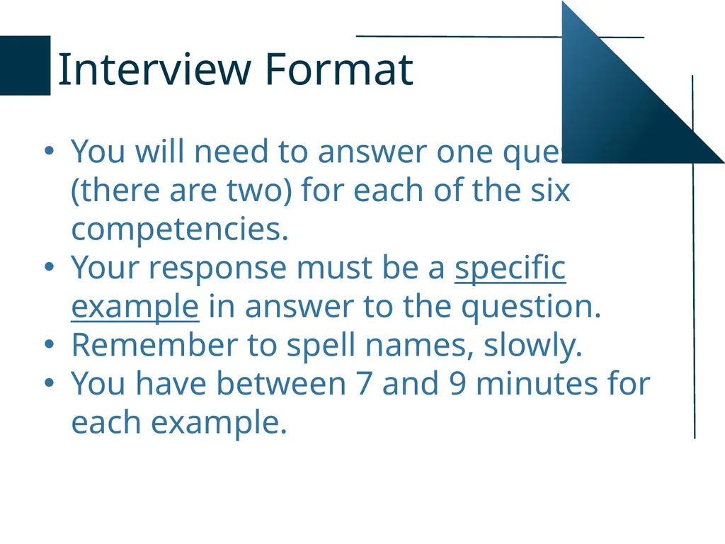 Behavioral Descriptive Interviews Behavioral - slide 4 of 24