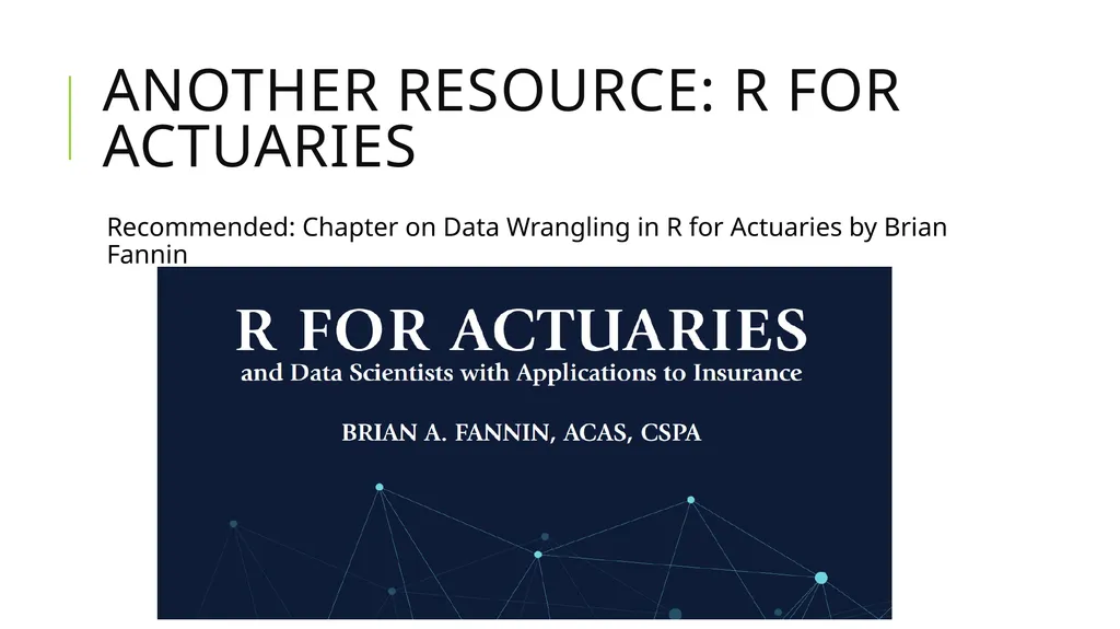 Data Munging And Data Pre-Processing in R SPRING - slide 12 of 52
