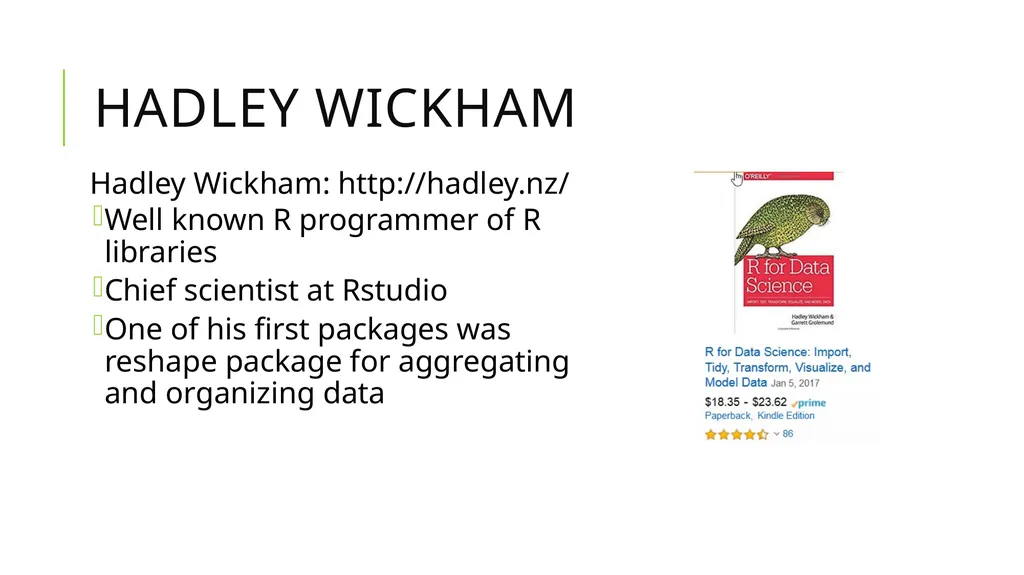 Data Munging And Data Pre-Processing in R SPRING - slide 14 of 52