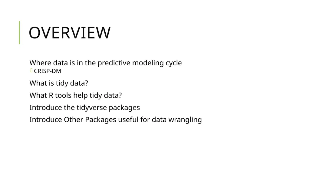 Data Munging And Data Pre-Processing in R SPRING - slide 6 of 52
