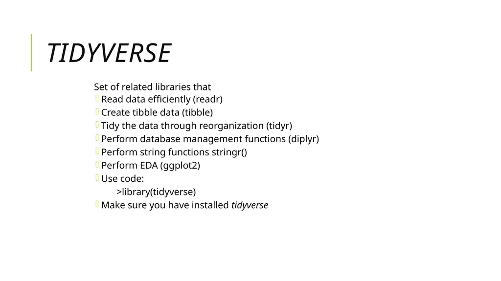 Data Munging And Data Pre-Processing in R SPRING - slide 25 of 52