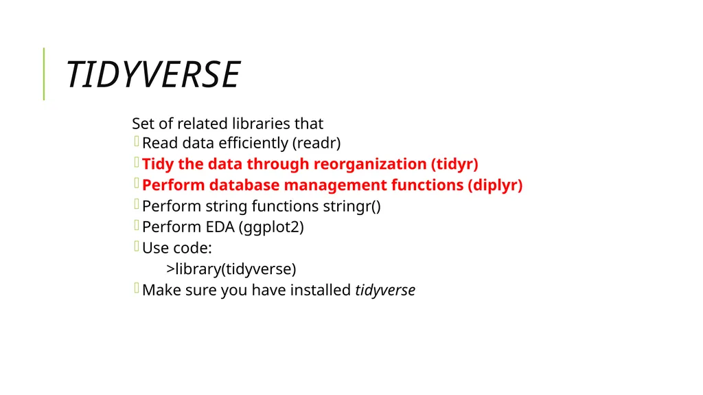 Data Munging And Data Pre-Processing in R SPRING - slide 23 of 52