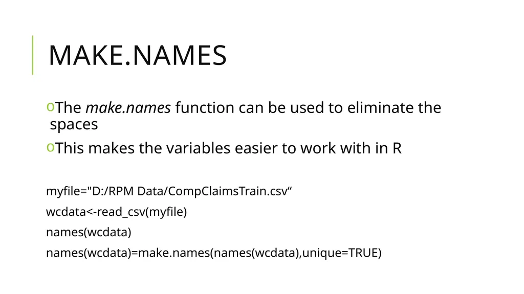 Data Munging And Data Pre-Processing in R SPRING - slide 26 of 52