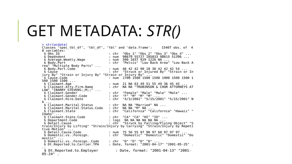 Data Munging And Data Pre-Processing in R SPRING - slide 28 of 52