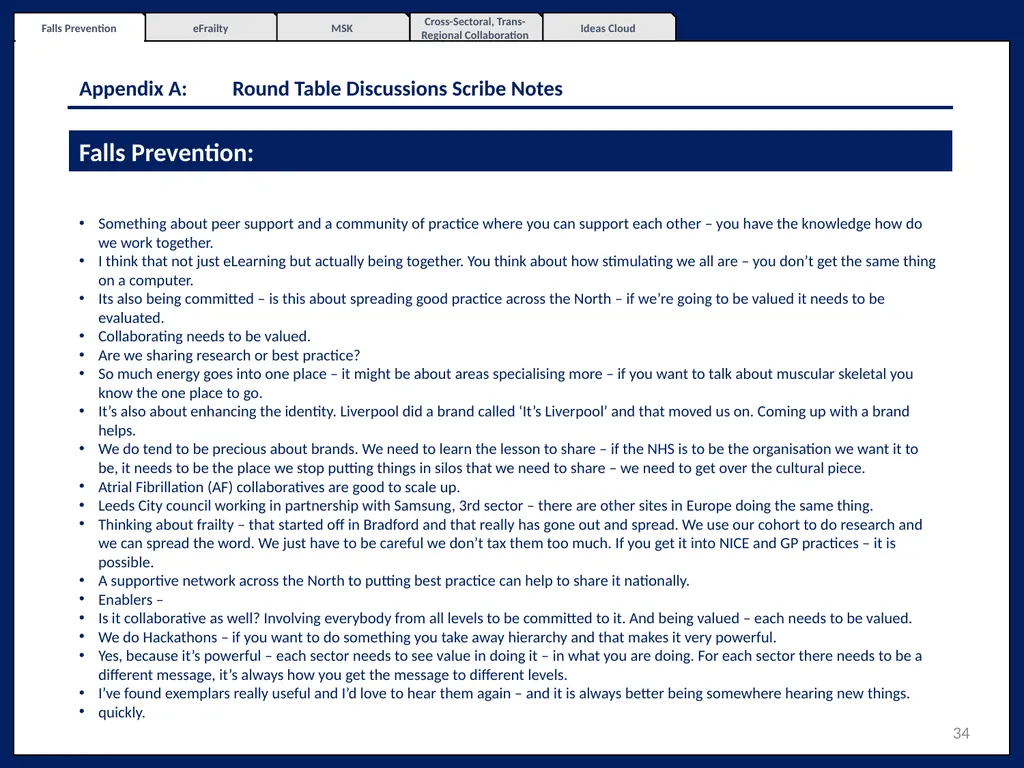 Northern Excellence in Active and Healthy Ageing - slide 34 of 52