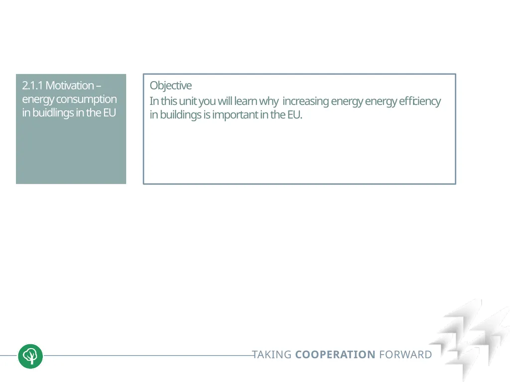 Block 2: Energy efficiency in buildings 2.1. nZEB - slide 4 of 23