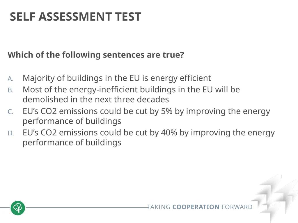 Block 2: Energy efficiency in buildings 2.1. nZEB - slide 18 of 23