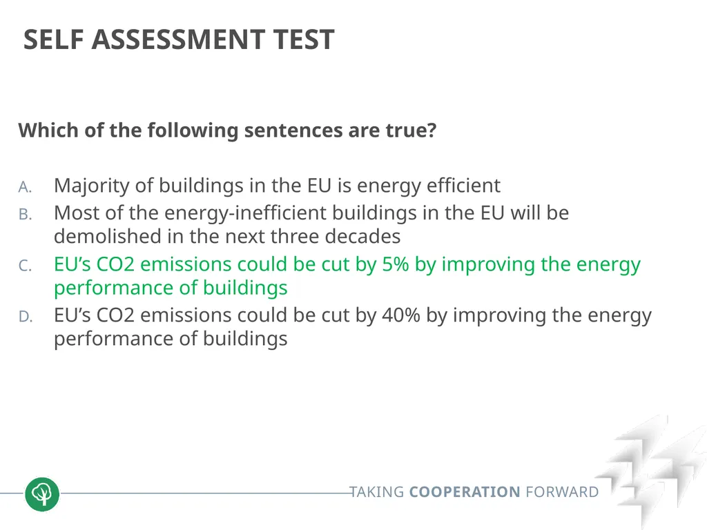Block 2: Energy efficiency in buildings 2.1. nZEB - slide 19 of 23
