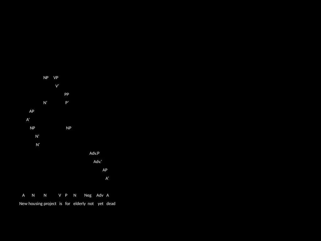Syntax III: Mapping Ambiguity Gareth Price – Duke - slide 10 of 26