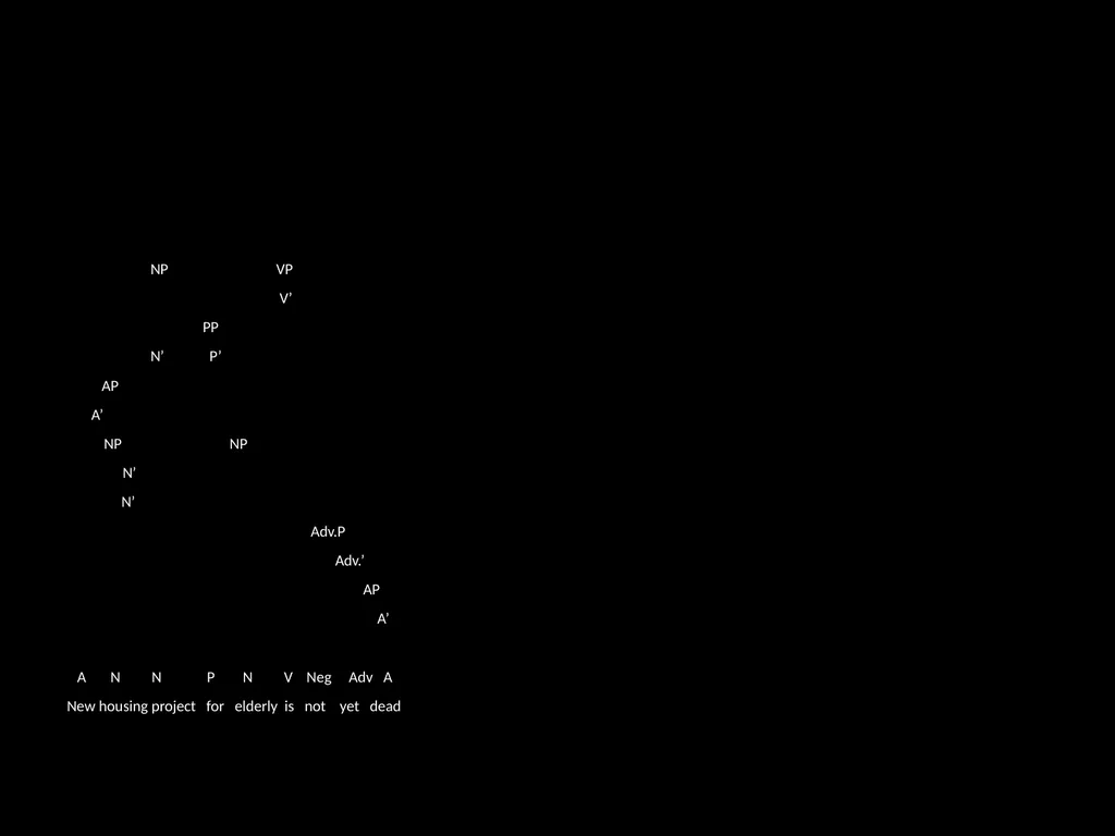 Syntax III: Mapping Ambiguity Gareth Price – Duke - slide 11 of 26