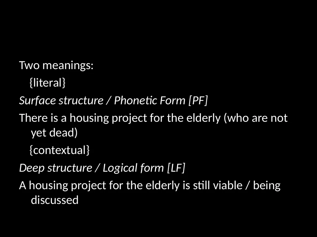 Syntax III: Mapping Ambiguity Gareth Price – Duke - slide 8 of 26