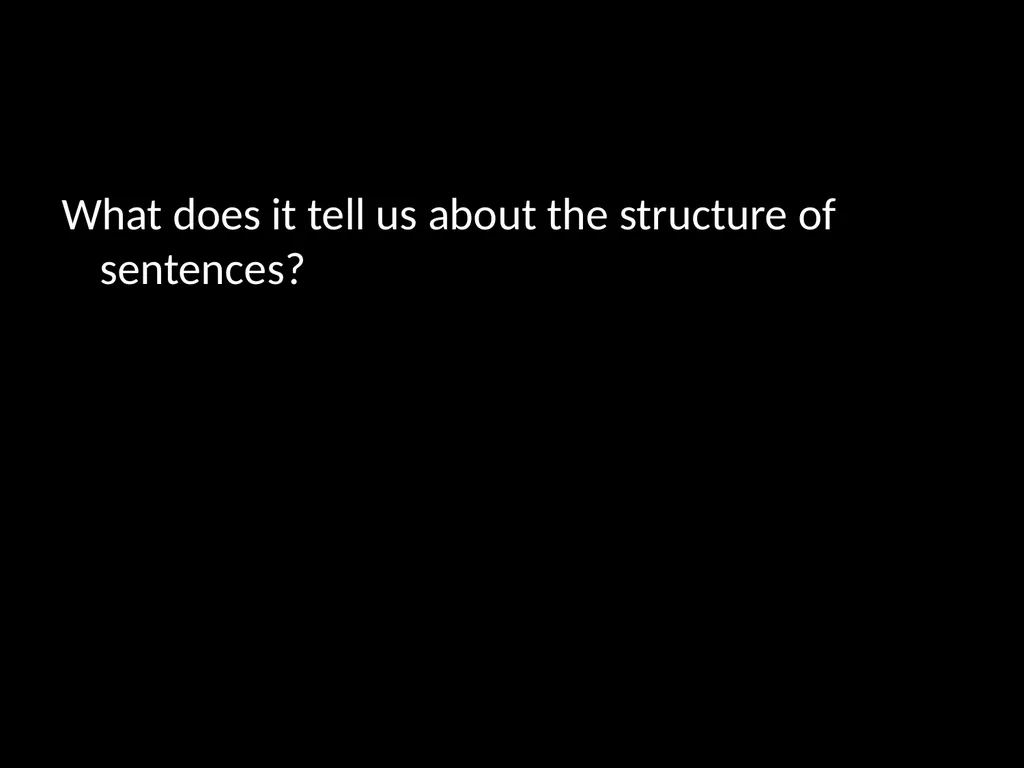 Syntax III: Mapping Ambiguity Gareth Price – Duke - slide 4 of 26