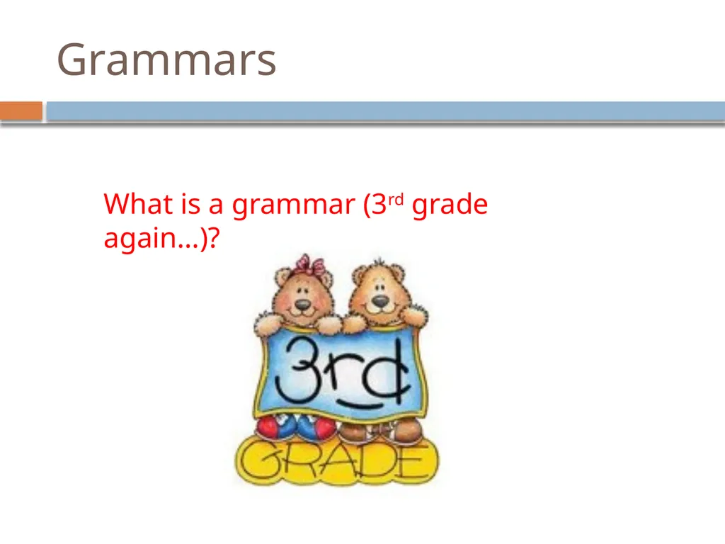 NLP Linguistics 101 David Kauchak CS159 – Spring - slide 44 of 52
