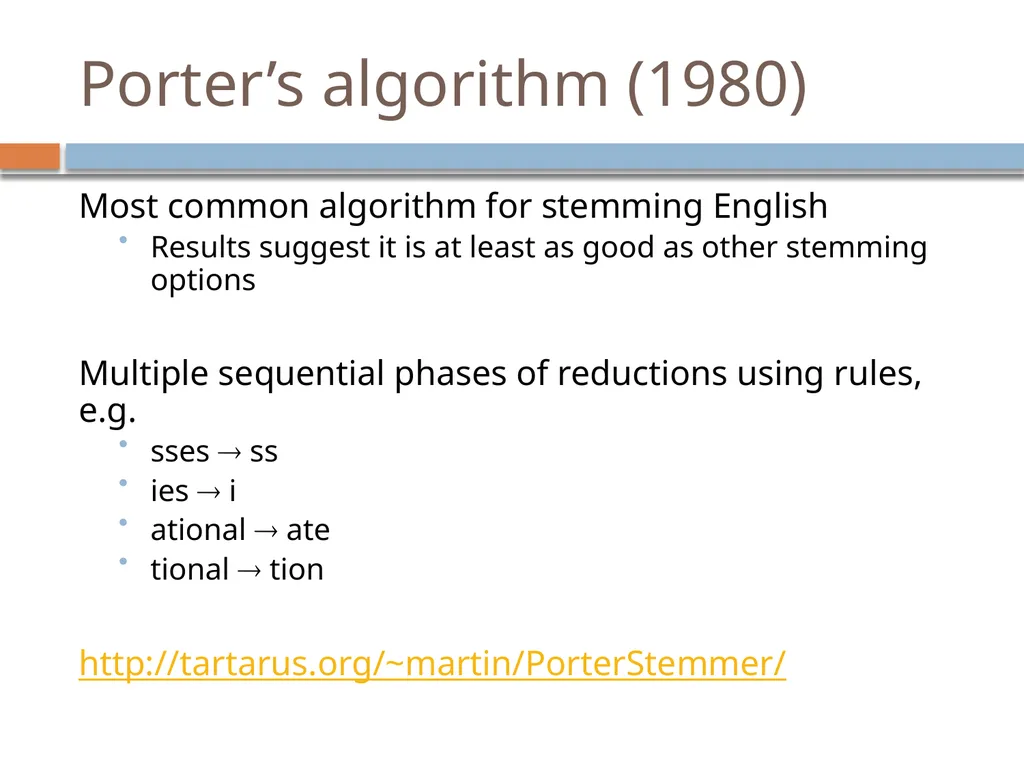 NLP Linguistics 101 David Kauchak CS159 – Spring - slide 13 of 52