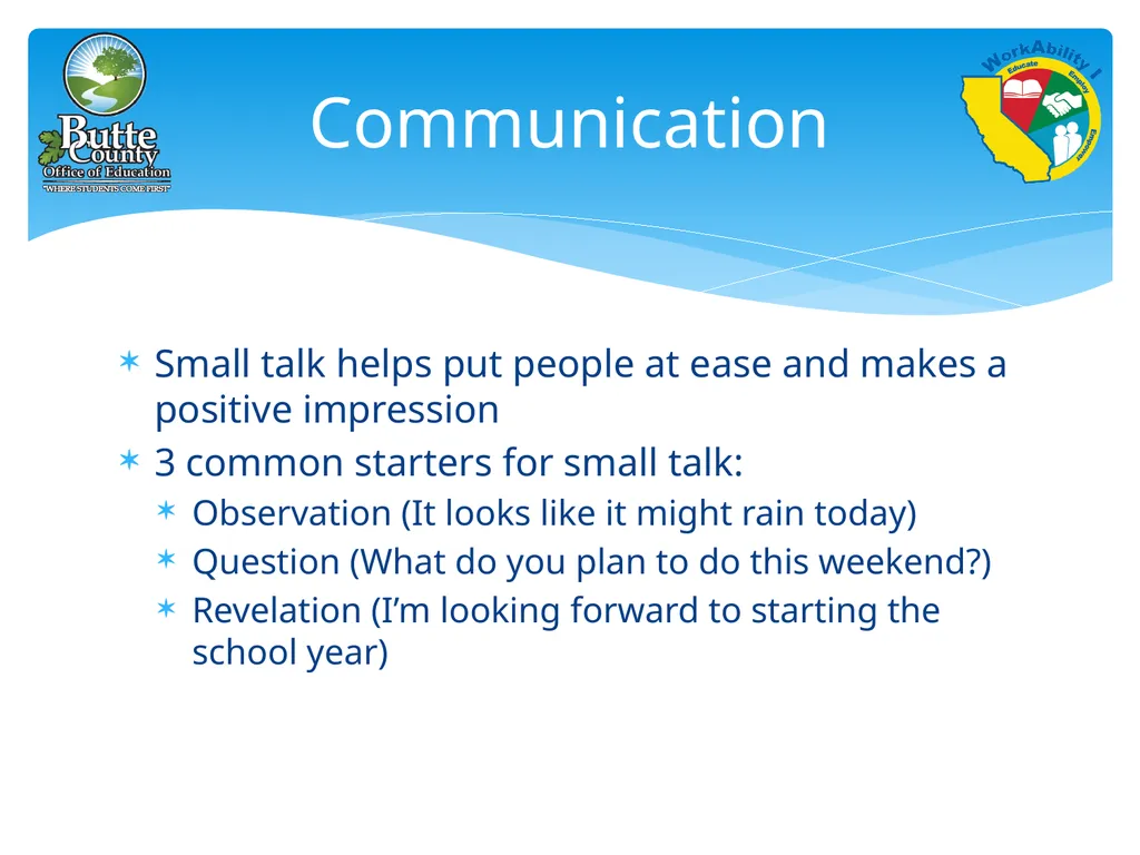 WorkAbility 1 2020-21 Soft skills in the - slide 13 of 14