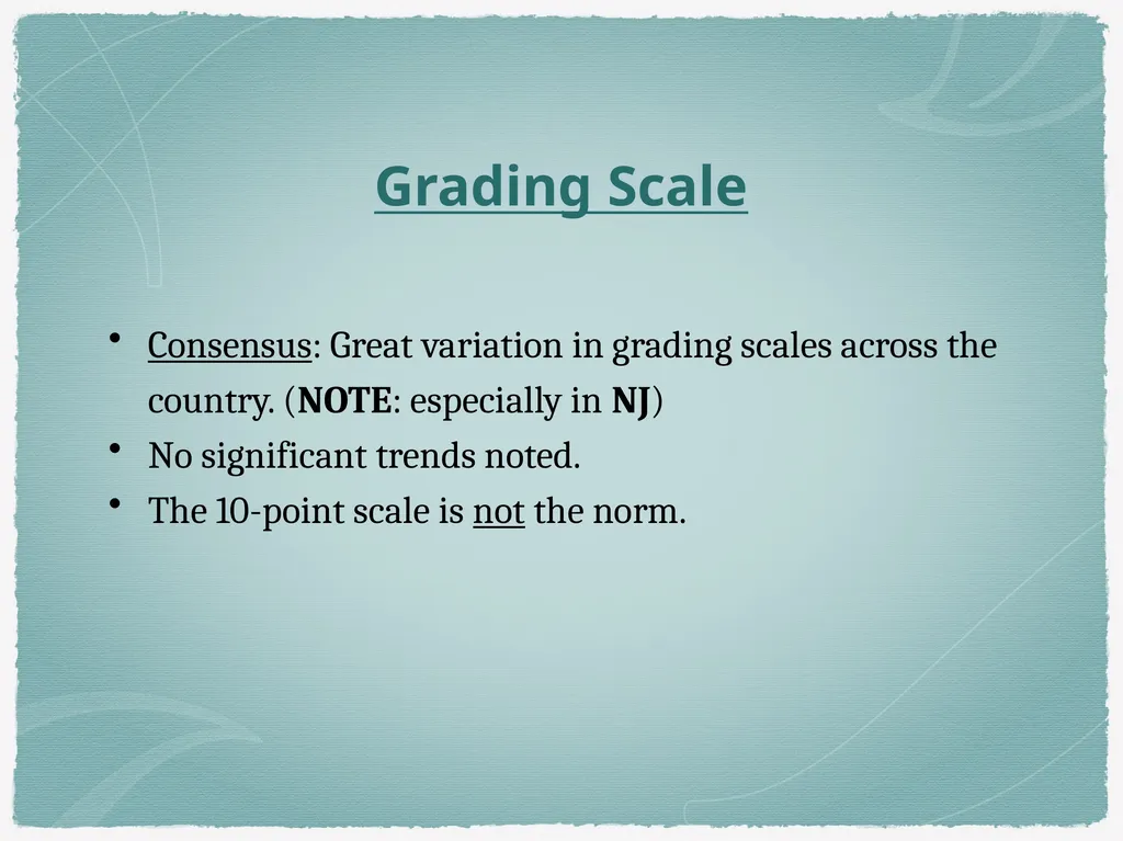 Haddon Township High School Grading Scale - slide 10 of 25
