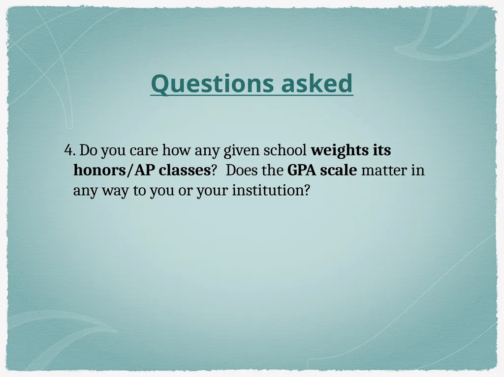 Haddon Township High School Grading Scale - slide 6 of 25