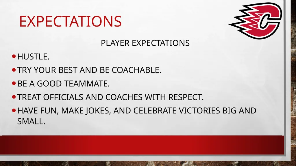 Baseball Player/Parent Meeting Agenda Introduction - slide 7 of 25