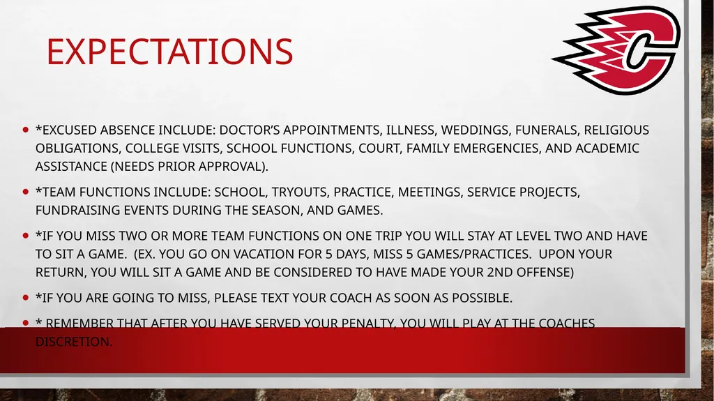 Baseball Player/Parent Meeting Agenda Introduction - slide 9 of 25