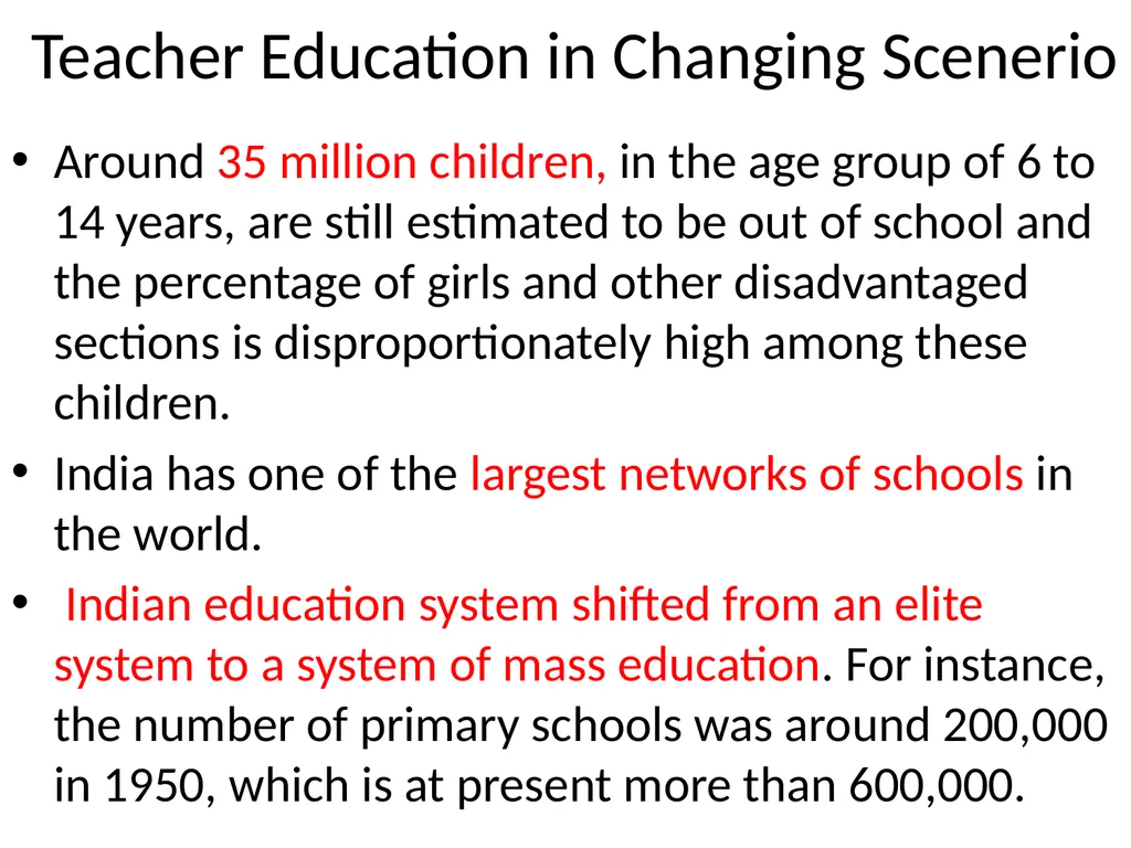 INNOVATION IN THE CONCEPT OF TEACHER TRAINING & - slide 20 of 64
