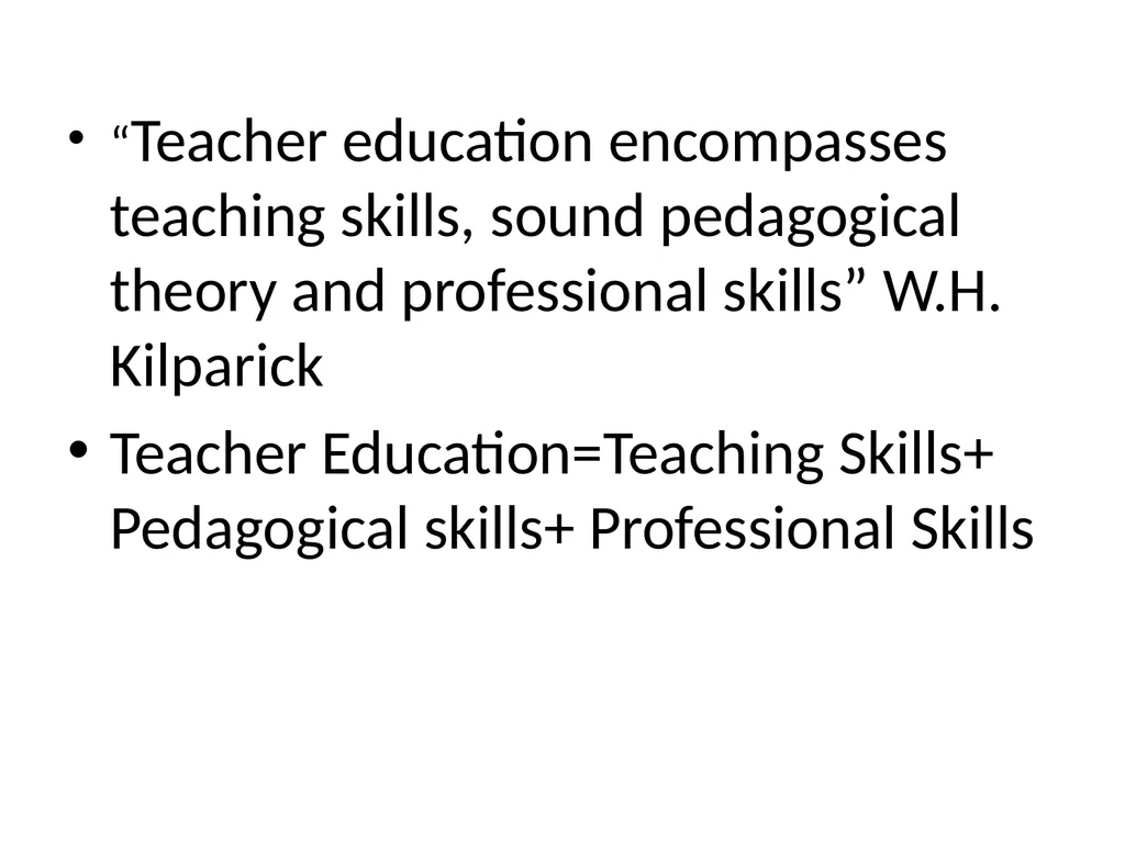 INNOVATION IN THE CONCEPT OF TEACHER TRAINING & - slide 10 of 64