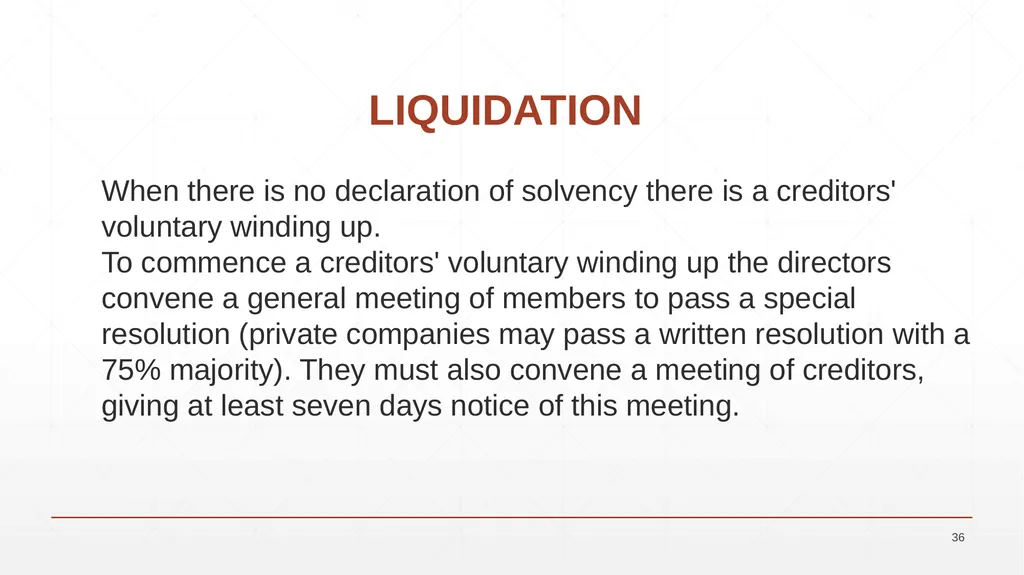 UNIT 7: BUSINESS LAW UNIT CODE: H/617/0736 UNIT 7: - slide 36 of 43